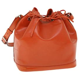 Louis Vuitton-LOUIS VUITTON Epi Noe Shoulder Bag Orange M40677 LV Auth 51142-Orange