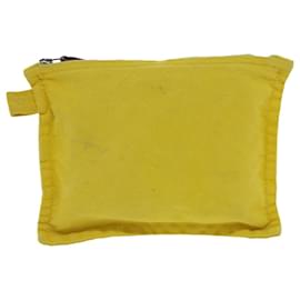 Hermès-Bolsa de lona HERMES 2Definir autenticação cinza amarelo7475-Cinza,Amarelo