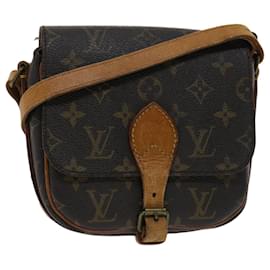 Louis Vuitton-LOUIS VUITTON Monogramm Cartouchiere PM Schultertasche M51254 LV Auth rd5683-Monogramm