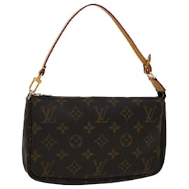 Louis Vuitton-LOUIS VUITTON Pochette con monogramma Accessoires Pouch M51980 LV Auth yk8244-Monogramma