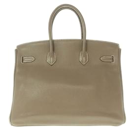 Hermès-HERMES BIRKIN 35 Sac à main-Beige