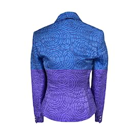Versace-VERSACE Jackets-Blue