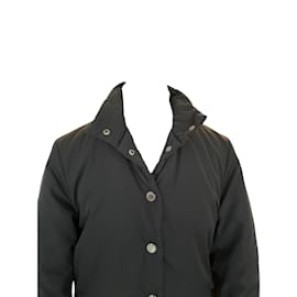 Versace-VERSACE Coats-Black