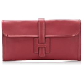 Hermes jige elan 29 clutch blue indigo ( almost black ) swift # T