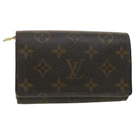 Louis Vuitton-LOUIS VUITTON Monogram Porte Monnaie Billets Tresor Wallet M61730 LV Auth 38663-Monogram
