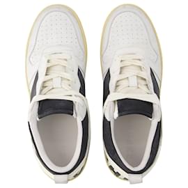 Autre Marque-Rhecess Low Sneakers - Rhude - Leather - White/Black-White