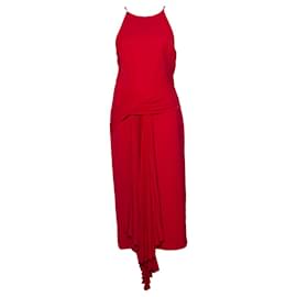Autre Marque-Acler, Vestido Bercy em vermelho-Vermelho