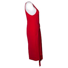 Autre Marque-Acler, Bercy dress in red-Red