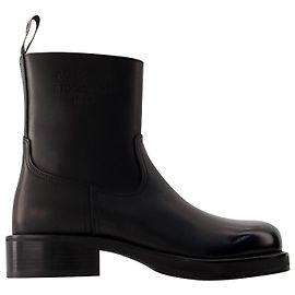 Botas Besare - Acne Studios - Couro - Preto Preto