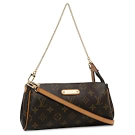 Louis Vuitton-Louis Vuitton Brown Monogram Eva-Brown