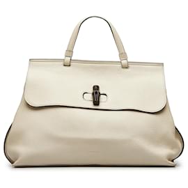 Gucci-Gucci Marron Bambou Quotidien-Marron,Beige