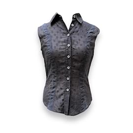 Versace-VERSACE Tops-Black