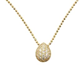 & Other Stories-18k Collier pendentif en or et diamants-Doré