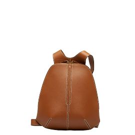 & Other Stories Leather Backpack Brown