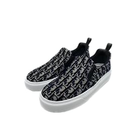 Dior-DIOR Sneaker T.EU 40.5 Stoff-Marineblau