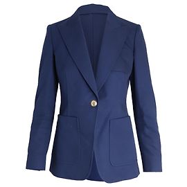Blazer de sastre Emilio Pucci de algodón azul Azul