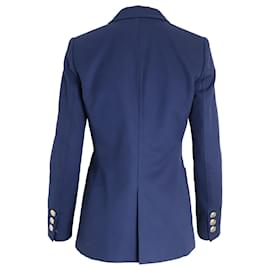 Emilio Pucci-Emilio Pucci Tailored Blazer in Blue Cotton-Blue