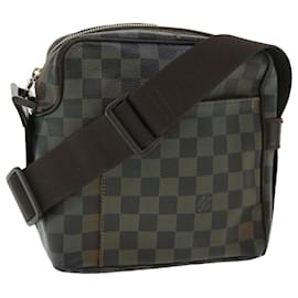 Louis Vuitton-LOUIS VUITTON Damier Ebene Olaf PM Shoulder Bag N41442 LV Auth bs7693-Other