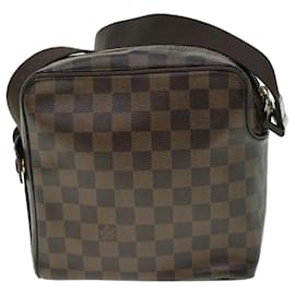 Louis Vuitton-LOUIS VUITTON Damier Ebene Olaf PM Shoulder Bag N41442 LV Auth bs7693-Other