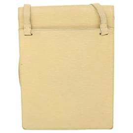 Louis Vuitton-LOUIS VUITTON Epi Ramatuelle Shoulder Bag Cream Vanilla M5247A LV Auth bs7572-Other,Cream