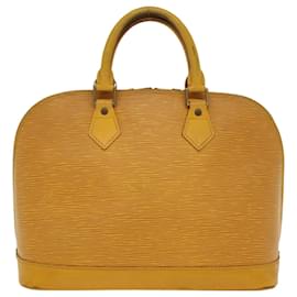 Louis Vuitton-LOUIS VUITTON Epi Alma Hand Bag Tassili Yellow M52149 LV Auth 51771-Other