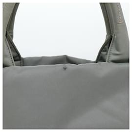 Prada-PRADA Reversible Tote Bag Nylon Khaki Auth 51827-Khaki