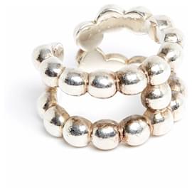 Hermès-Hermès Osmose Ring T56 Ring Silver 925 Pearl-Silvery