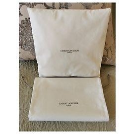 Almofada decorativa de algodão Dior Fora de branco