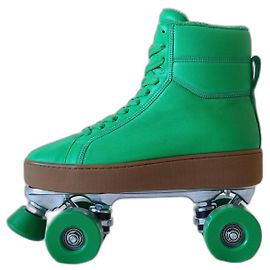 Bottega Veneta Roller Skates Green