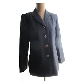 Nina Ricci Anthrazitfarbener Blazer, Taille 40. Anthrazitgrau