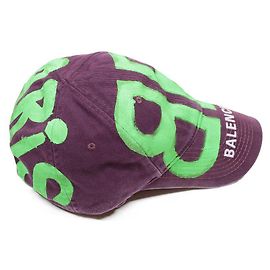 Balenciaga Sombreros Verde Púrpura