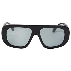 Giorgio Armani Schwarze Pilotensonnenbrille Schwarz