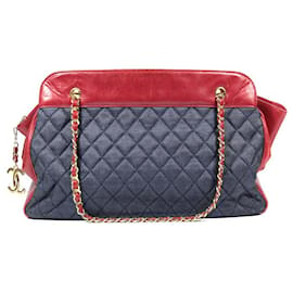 Chanel-Handbags-Red,Navy blue