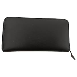 Ralph Lauren-Ralph Lauren black leather wallet-Black
