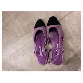 Chanel-slingback-Púrpura