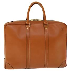 Louis Vuitton-LOUIS VUITTON Nomad Porte Documents Voyage PC Case Marron M85389 Auth LV 45278-Marron