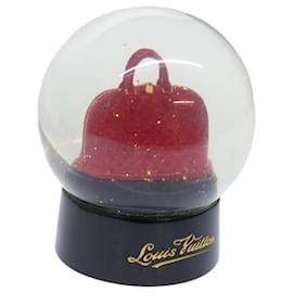 Louis Vuitton-Globo de nieve LOUIS VUITTON Alma VIP Limited Rojo claro Autenticación LV 51600-Roja,Otro