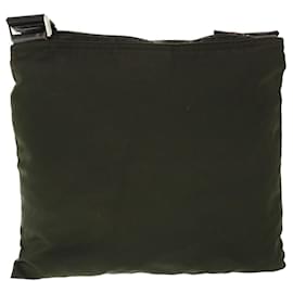 Prada-PRADA Shoulder Bag Nylon Khaki Auth ac2118-Khaki