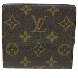 Louis Vuitton-LOUIS VUITTON Monogram Portefeuille Elise Wallet M61654 LV Auth 51728-Monogram