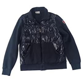 Moncler-Cardigan sweater-Navy blue