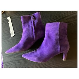 Geox-ankle boots-Viola scuro