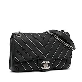 Chanel Handbags Black Leather ref.217934 - Joli Closet