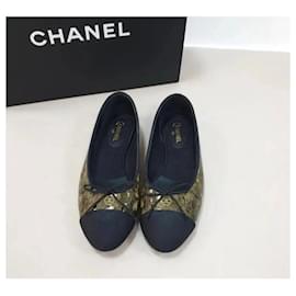 Chanel-Chanel Patent Leather Ballet Flats-Multiple colors