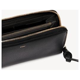 Chloé-Cartera larga alfabeto-Negro