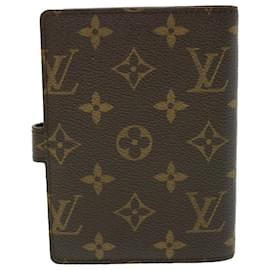 Louis Vuitton-LOUIS VUITTON Monogram Partonaire PM Day Planner Cover R21029 LV Auth 51292-Monogram