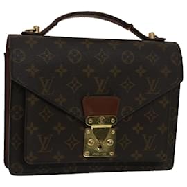 Louis Vuitton-Louis Vuitton Monogram Monceau 25 Hand Bag M51185 LV Auth bs7441-Monogram