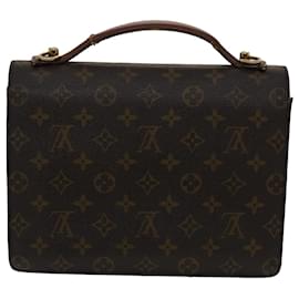 Louis Vuitton-Louis Vuitton Monogram Monceau 25 Hand Bag M51185 LV Auth bs7441-Monogram