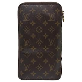 Louis Vuitton-LOUIS VUITTON Monogram Organizer De Voyage Travel Case M60119 Auth LV 51910-Monogramme