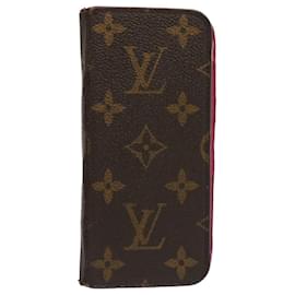 Louis Vuitton-LOUIS VUITTON Monogram Folio iPhone 7 Case iPhone Case M63401 LV Auth 51319-Monogram
