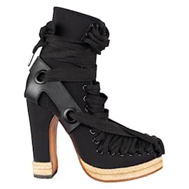 Autre Marque-Collection Privée Lace-up Heels-Black